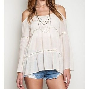 Chic Boho Peasant Top